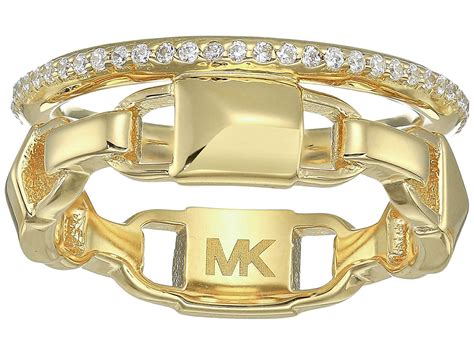 michael kors mercer link ring|Michael Kors Women's Mercer Link Semi.